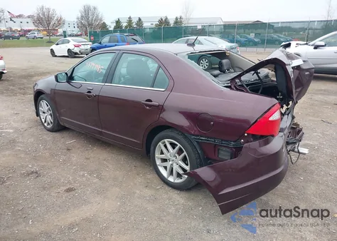 2012 Ford Fusion Sel из США, поврежденный, VIN 3FAHP0JAXCR409686